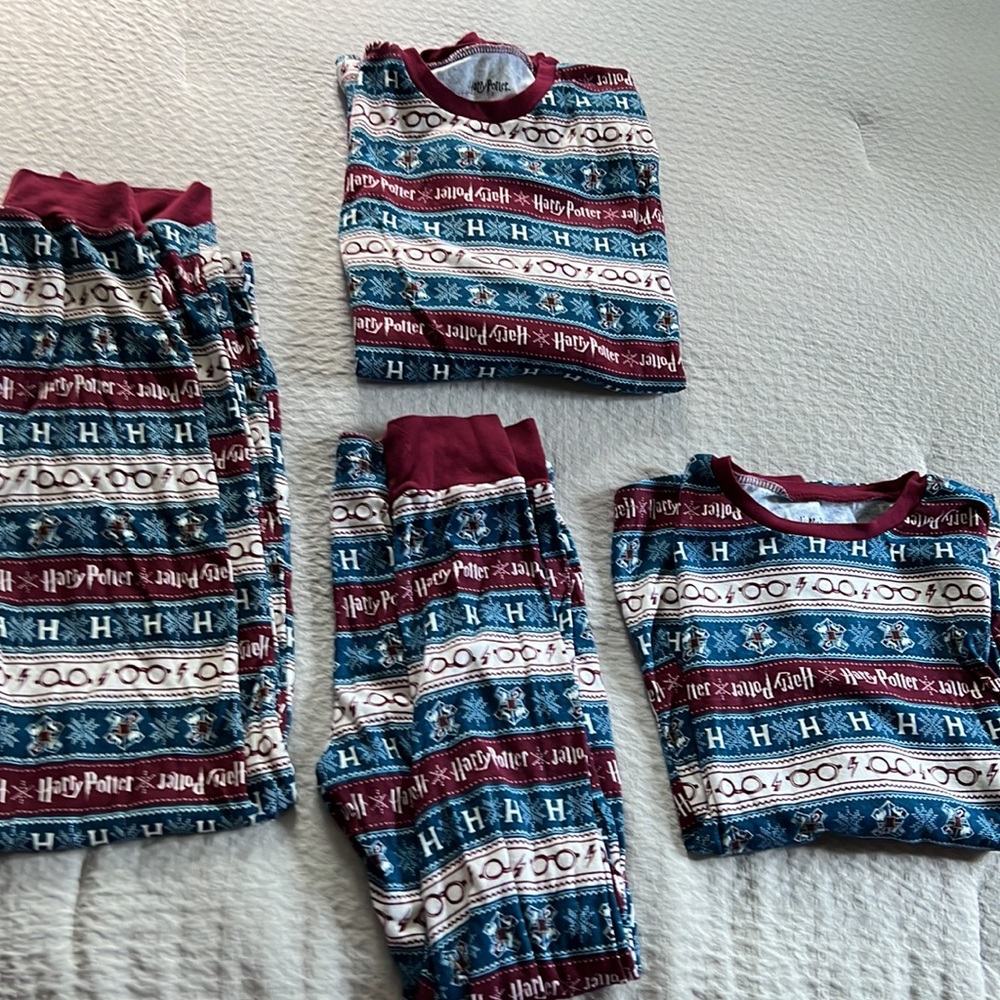 His and hers matching pajamas